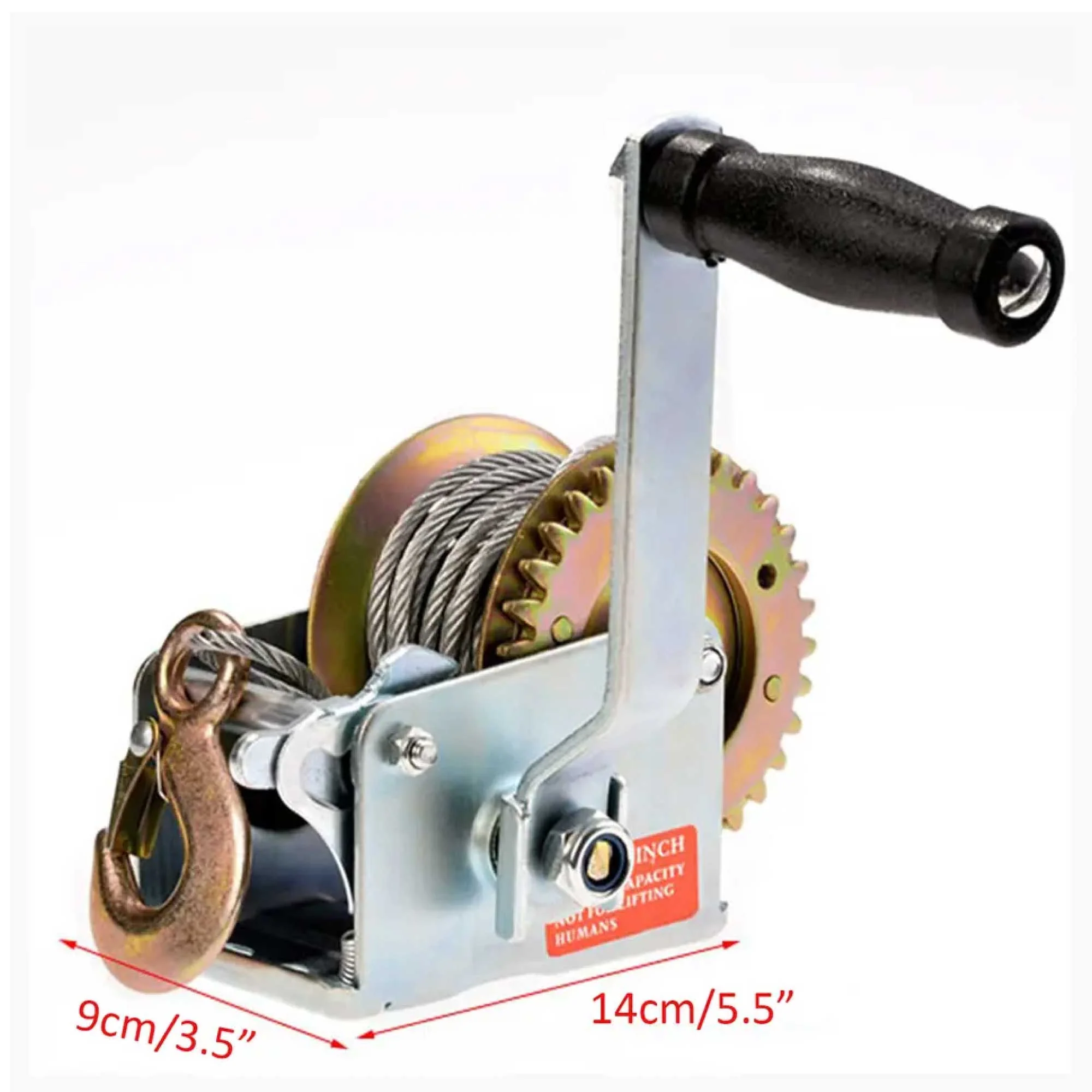1200lb Manual Hand Winch - Image 5