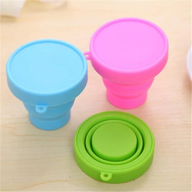 4x Folding Silicone Cups - Image 11