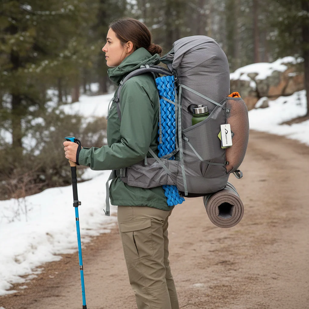 65L Ultralight Hiking Backpack 0.91kg - Image 5