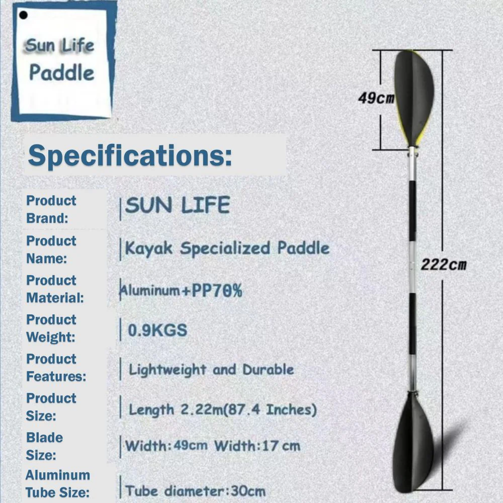 Adjustable Paddles For Kayak SUP Board Watersport - Image 3