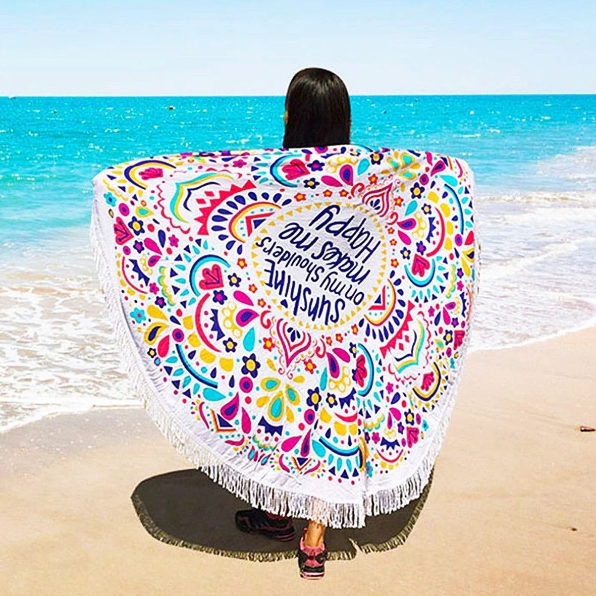 Mandala Beach Towel - Image 8
