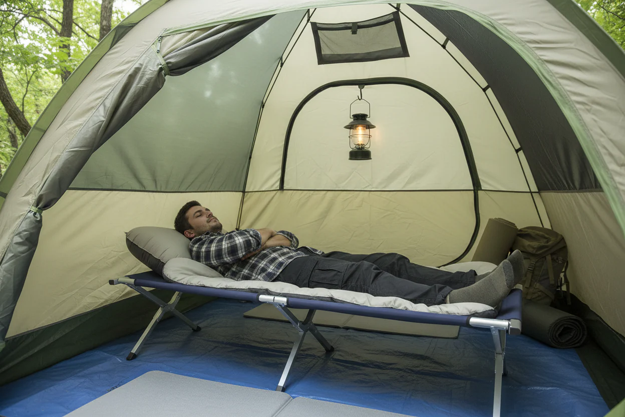 Portable Bed Stretcher for Camping (Single) - Image 4