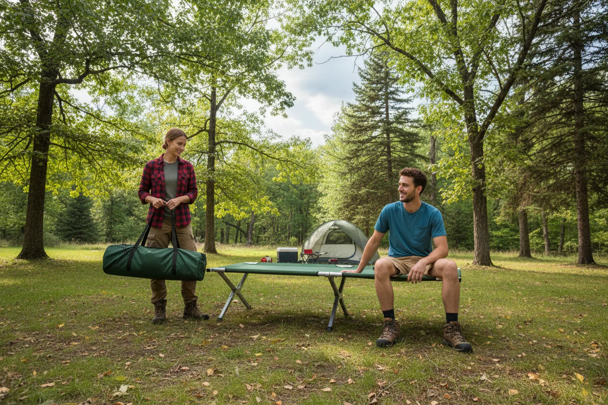 Portable Bed Stretcher for Camping (Single) - Image 5