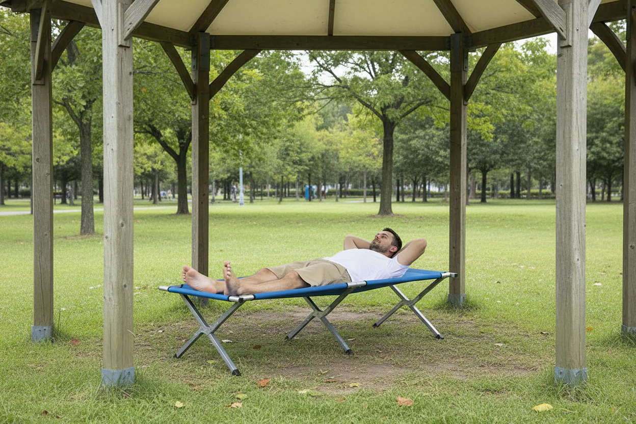 Portable Bed Stretcher for Camping (Single) - Image 6