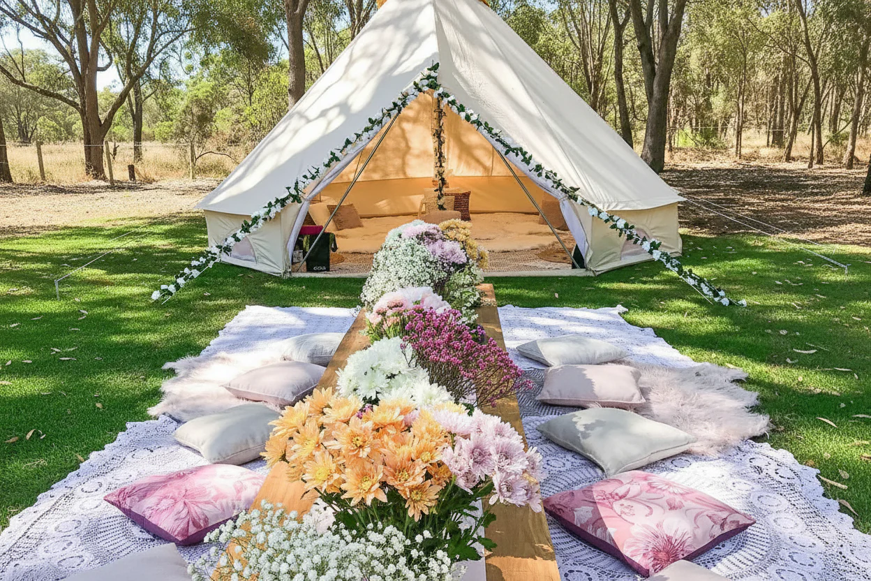 Canvas Bell Tent - 3m/4m/5m/6m - Image 14