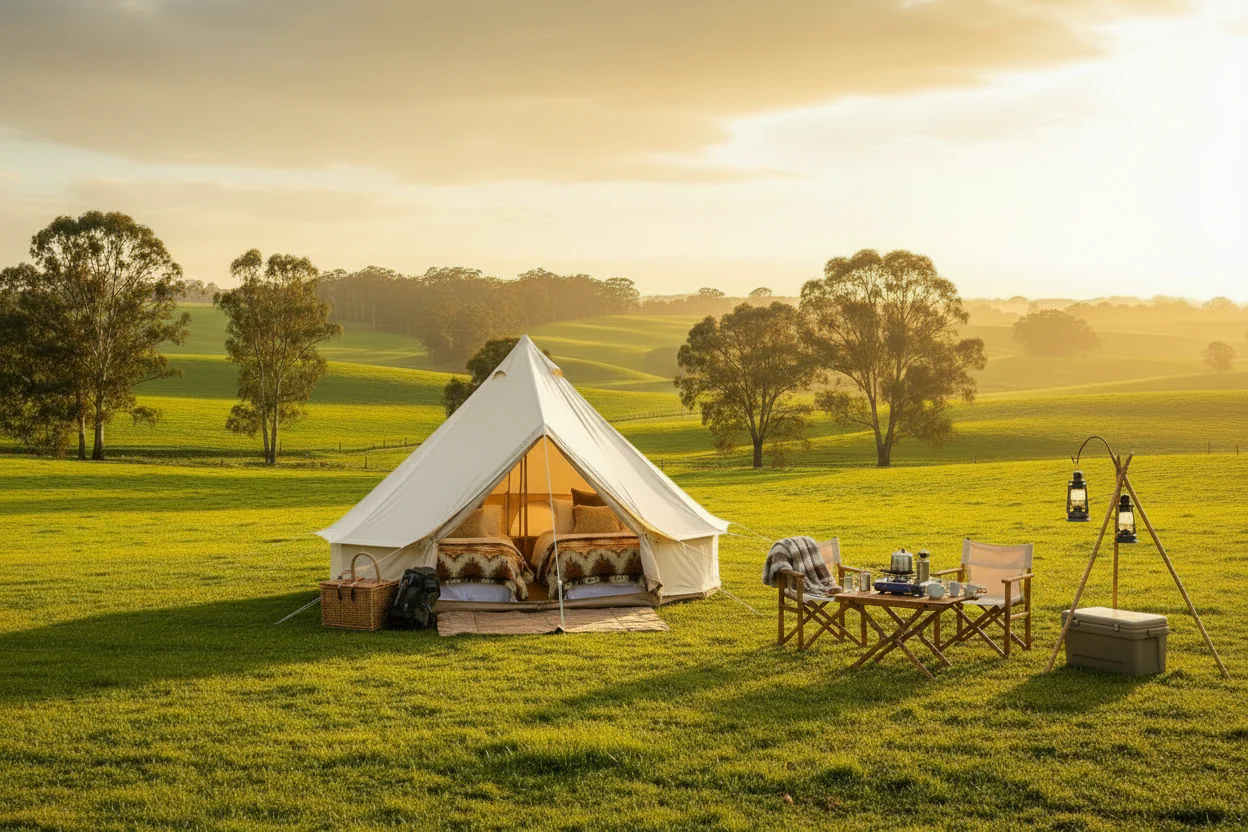 Canvas Bell Tent - 3m/4m/5m/6m - Image 17