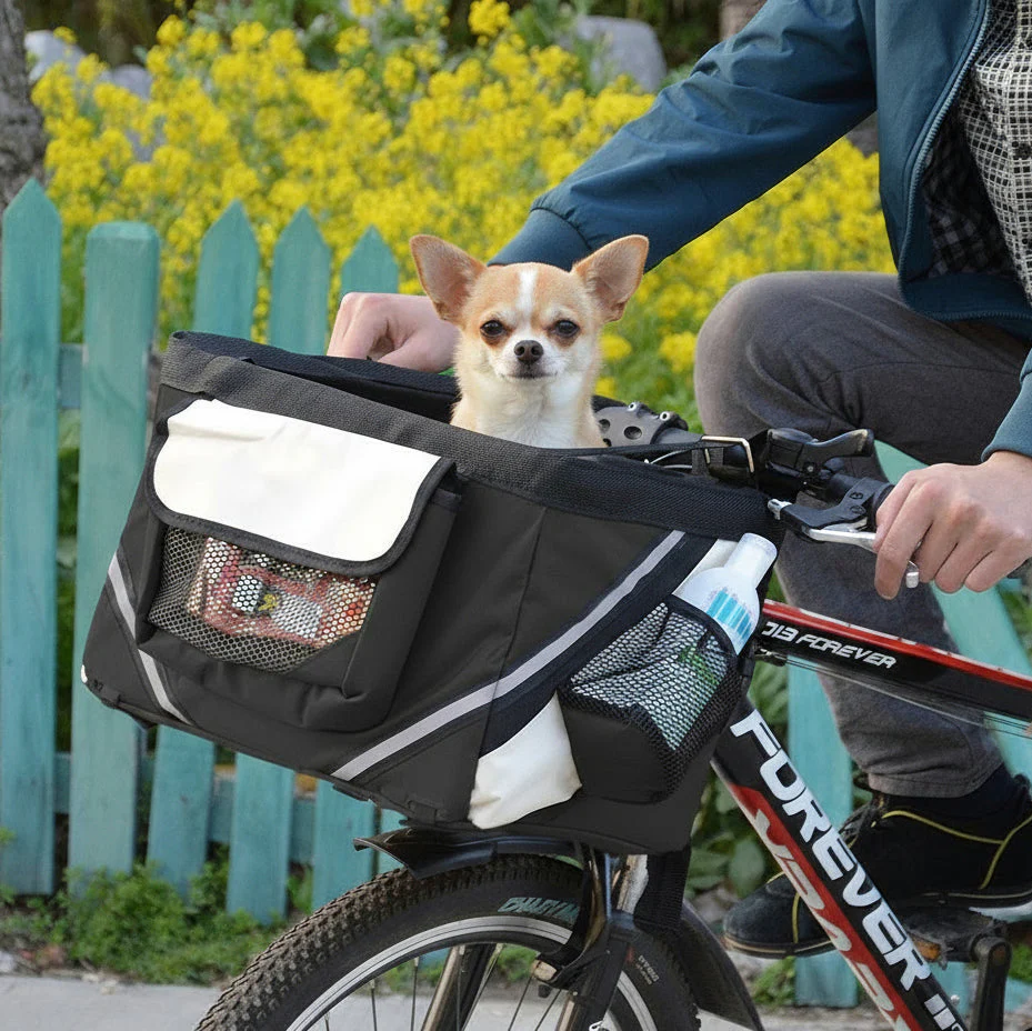 Pet Bike Basket - Dog Bike Carrier - Image 3
