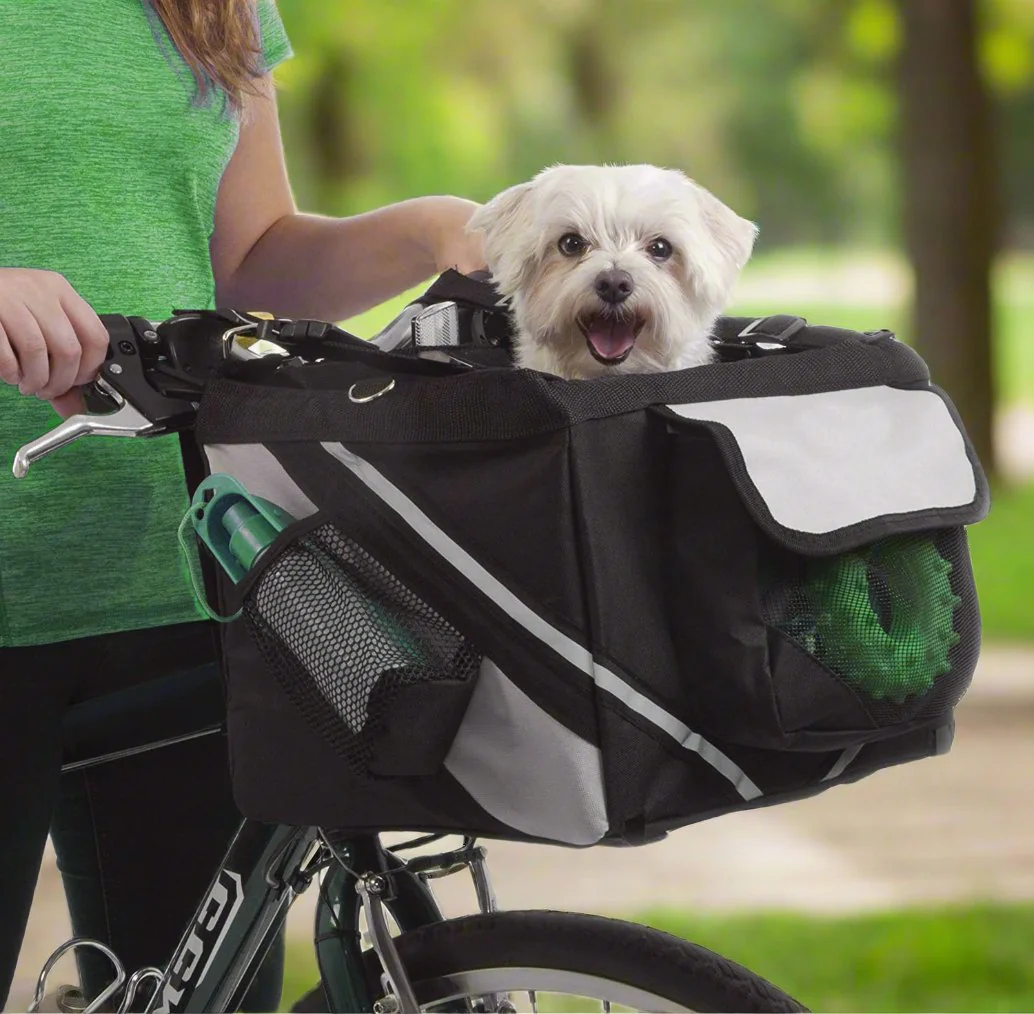 Pet Bike Basket - Dog Bike Carrier - Image 4