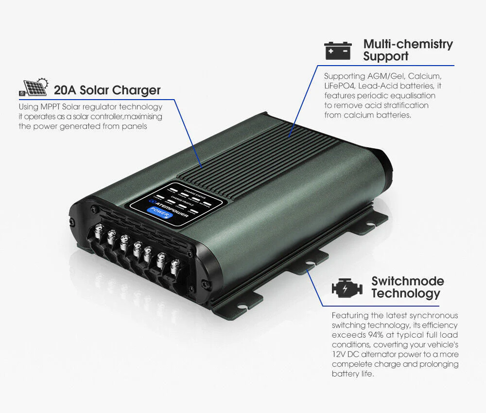 DC-to-DC Dual Battery Charger 40A - Image 6