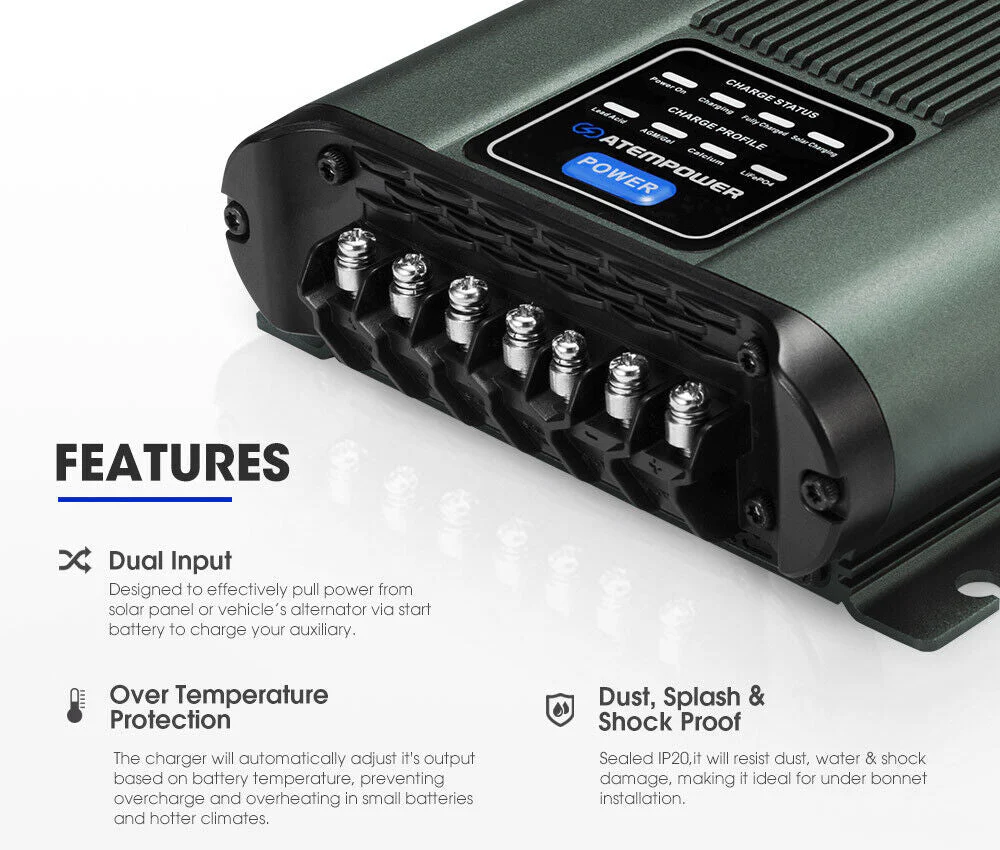 DC-to-DC Dual Battery Charger 60A - Image 3