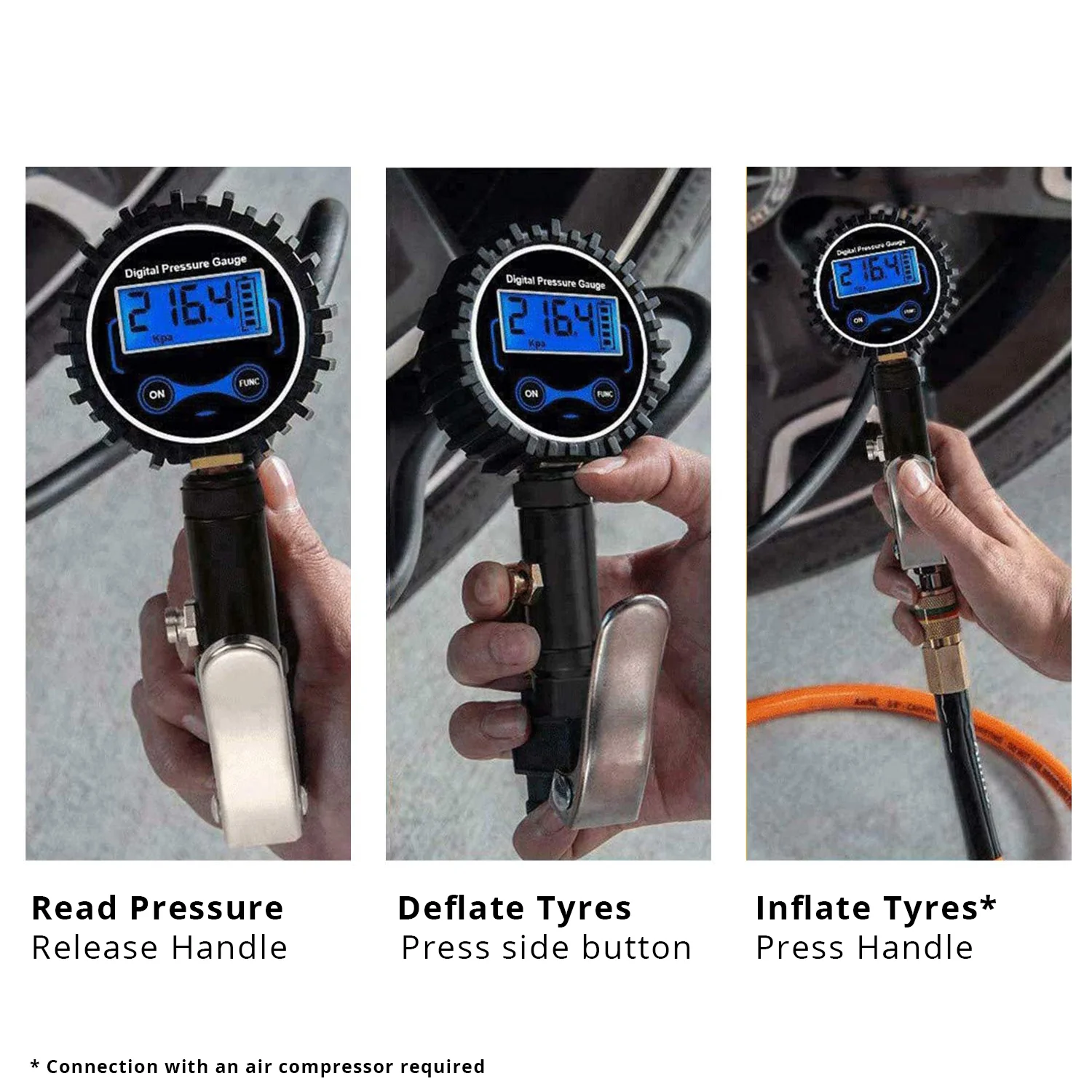 Digital Tyre Pressure Gauge - Image 8