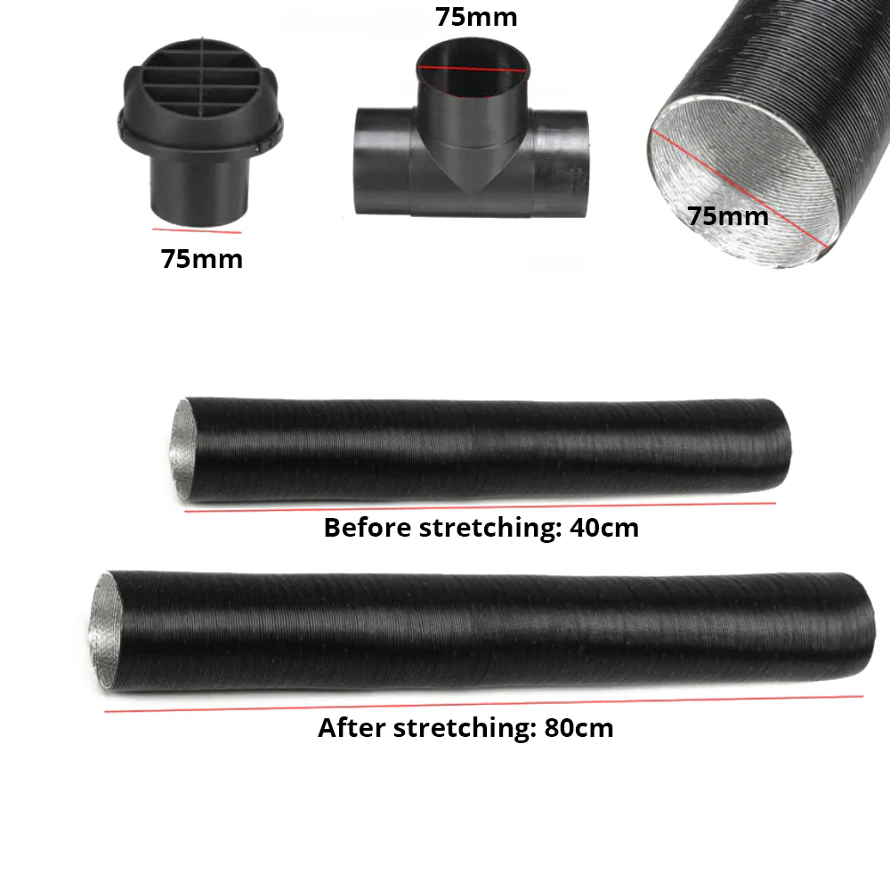 Ducts and Vents for Diesel Heater - Image 4