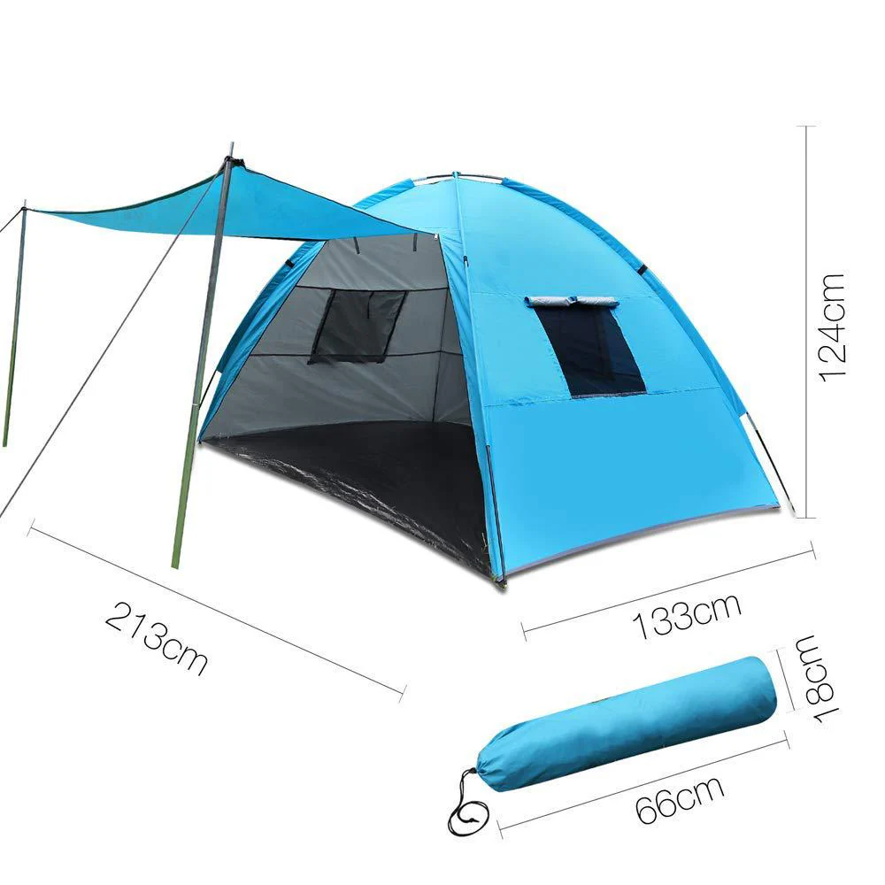 Family Beach Tent with Awning - Image 7