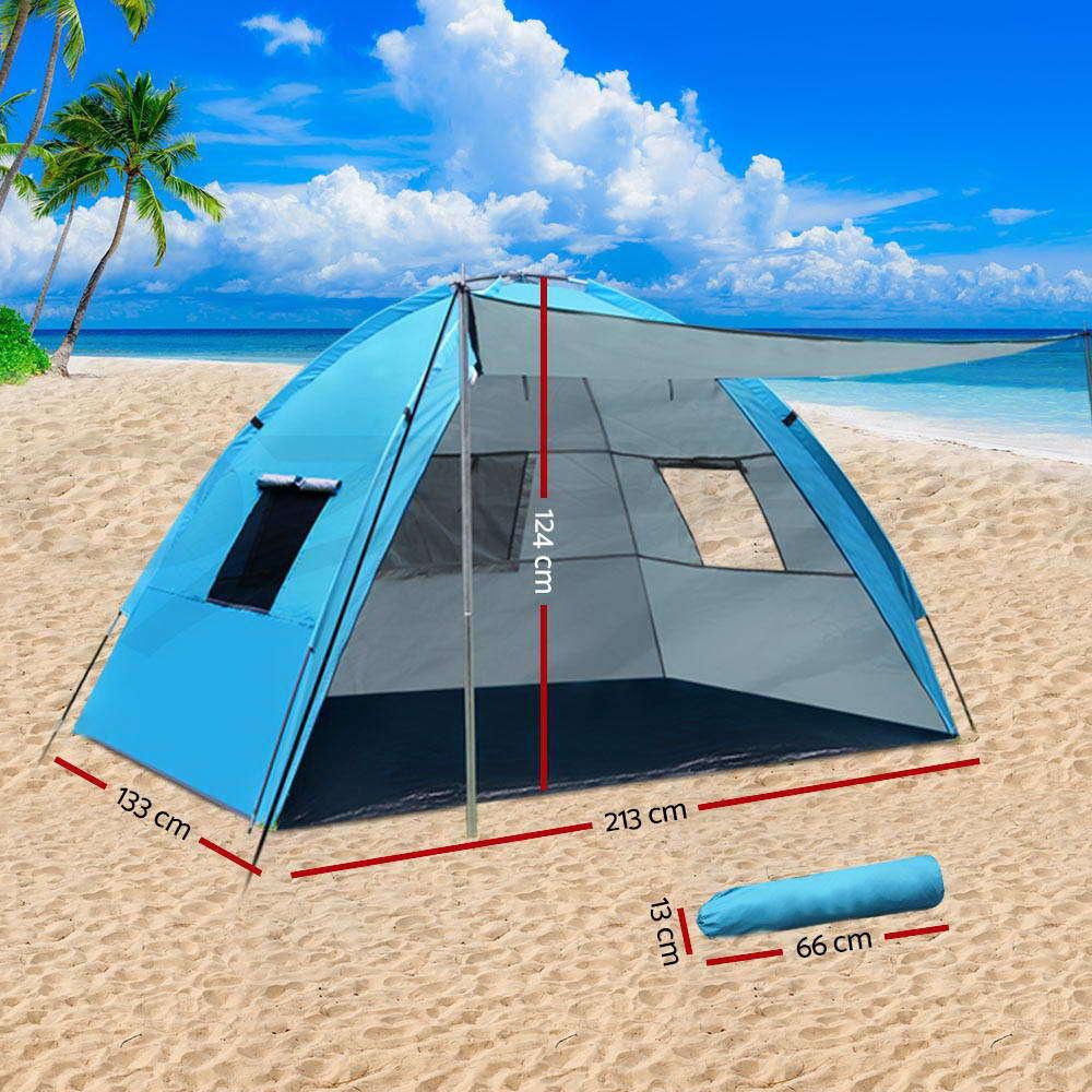 Family Beach Tent with Awning - Image 9