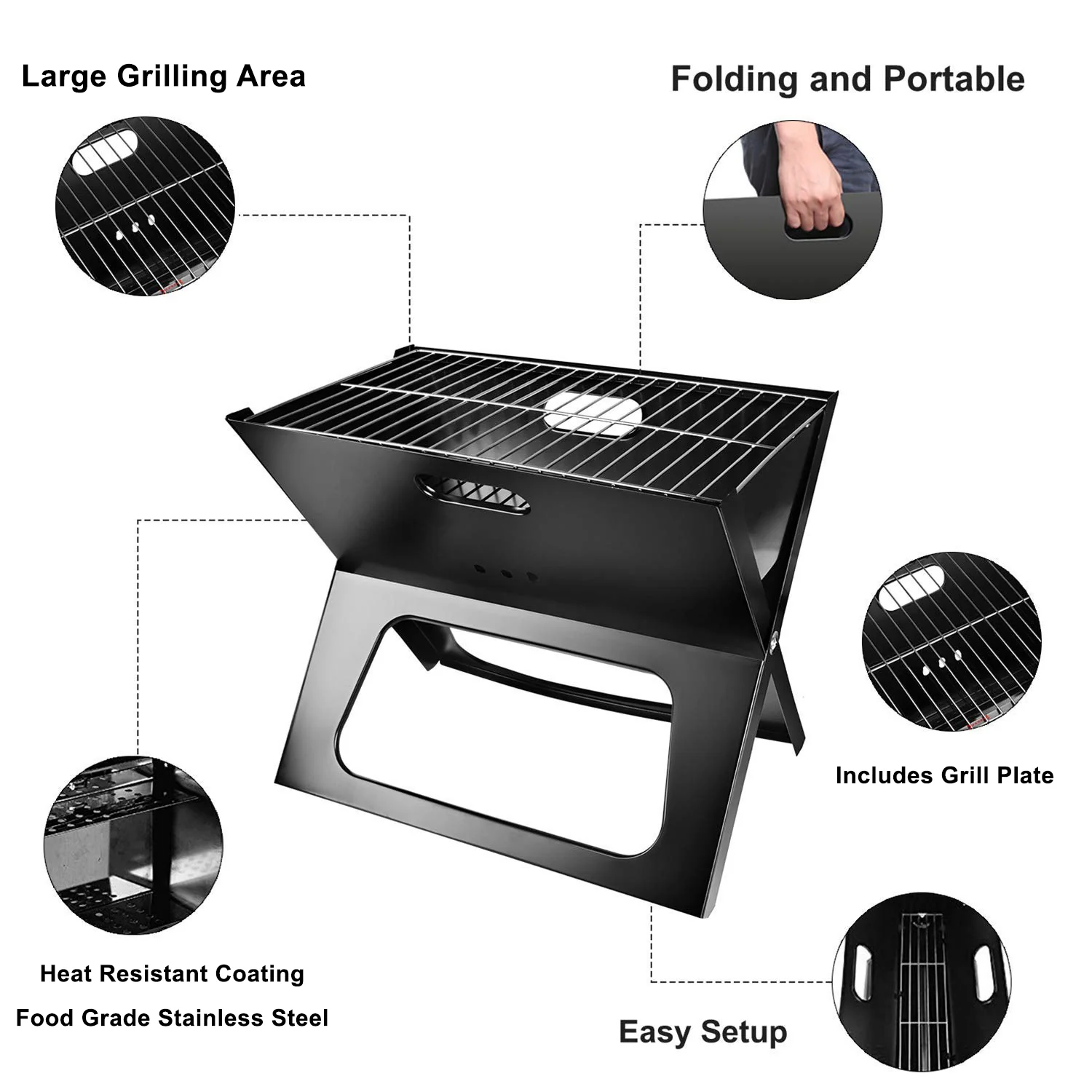 Flat BBQ & Fire Pit - Image 8