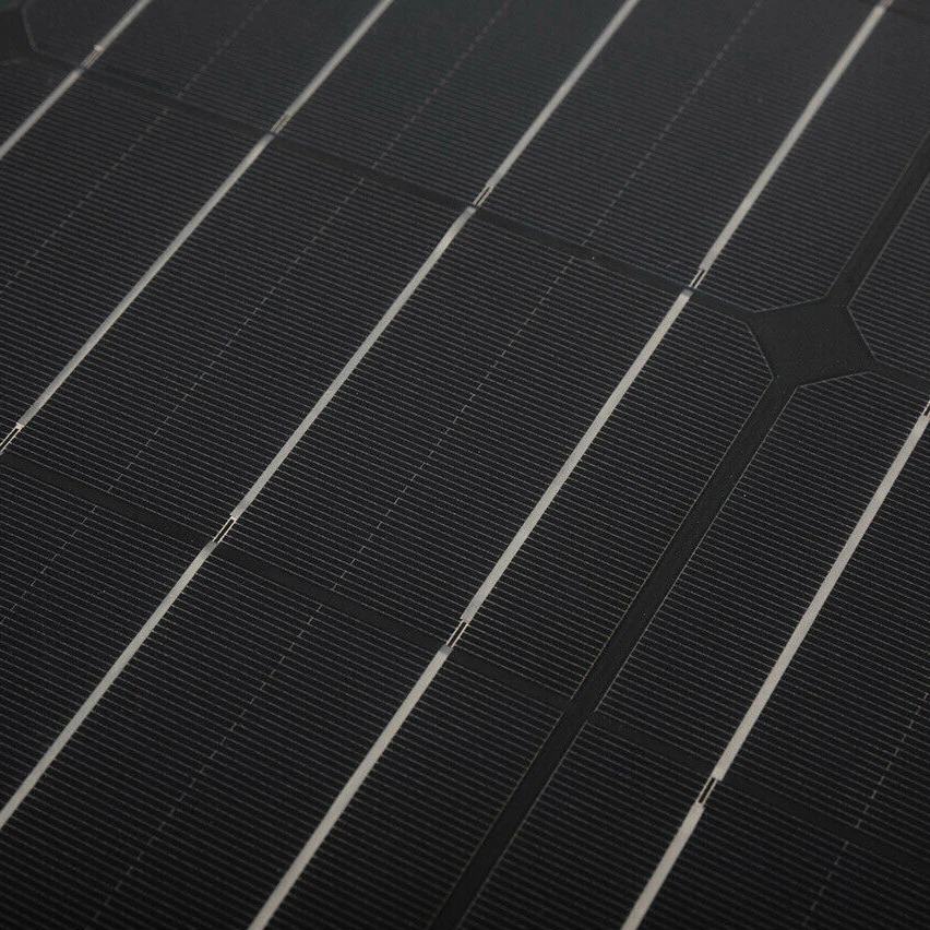 200W Flexible Solar Panel - Black (1180x770mm) - Image 4