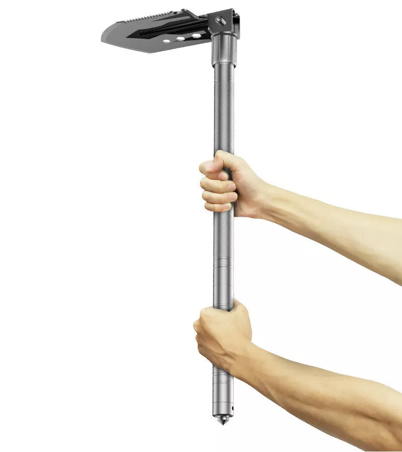 6 in 1 Folding Shovel Multi-Tool for Camping - Image 10