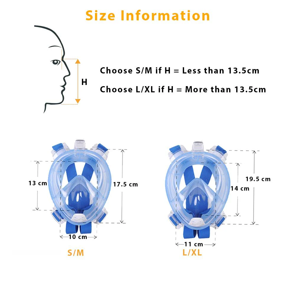 Full Face Snorkeling Mask - Image 5