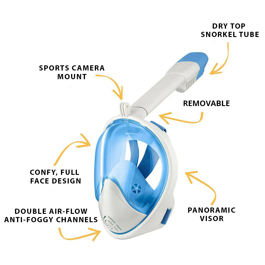 Full Face Snorkeling Mask - Image 6