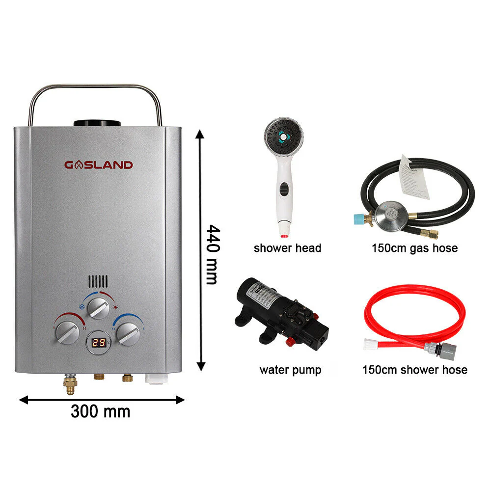 Portable Gas Hot Water Heater with Pump - Image 4