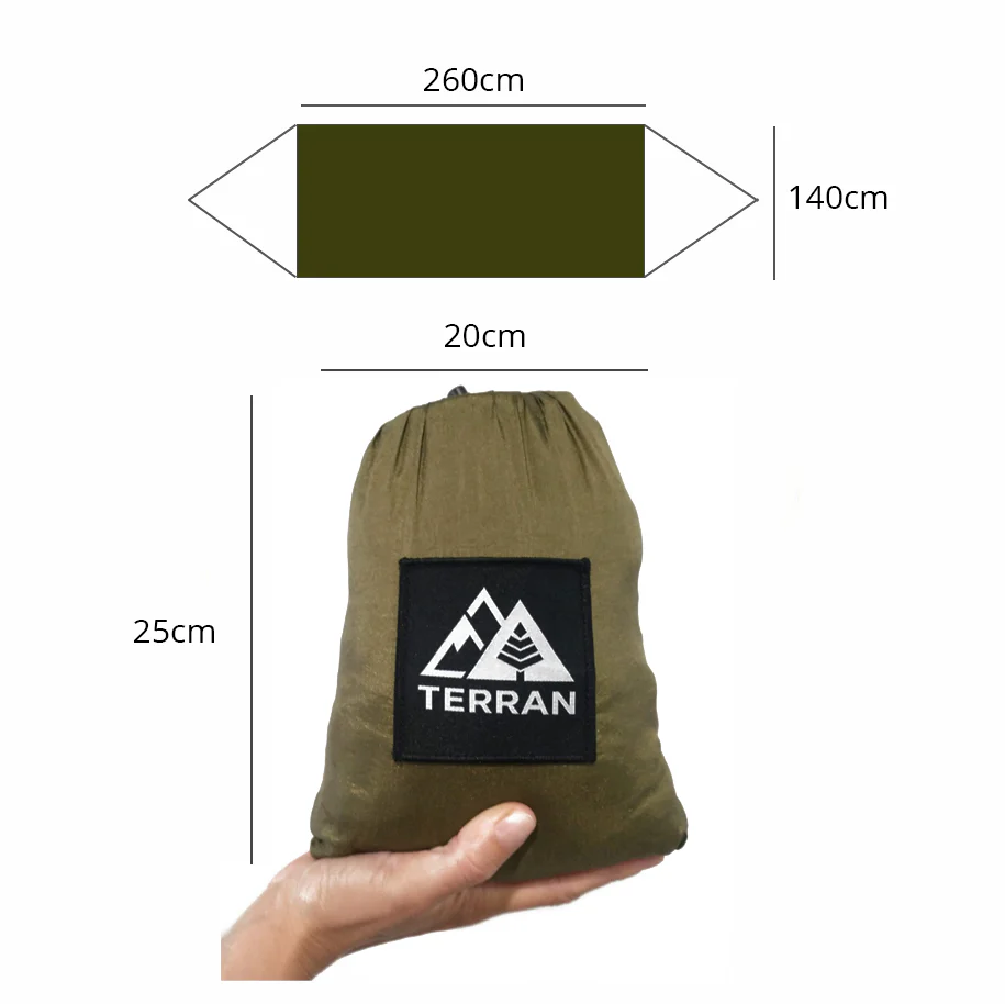 Terran Camping Hammock with Mosquito Net - Image 12