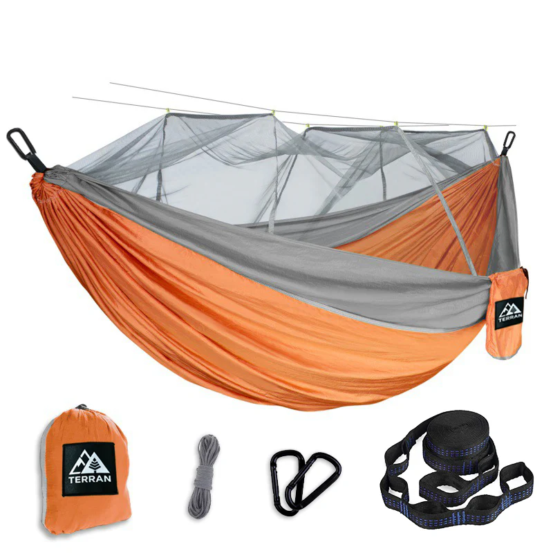 Terran Camping Hammock with Mosquito Net - Image 6