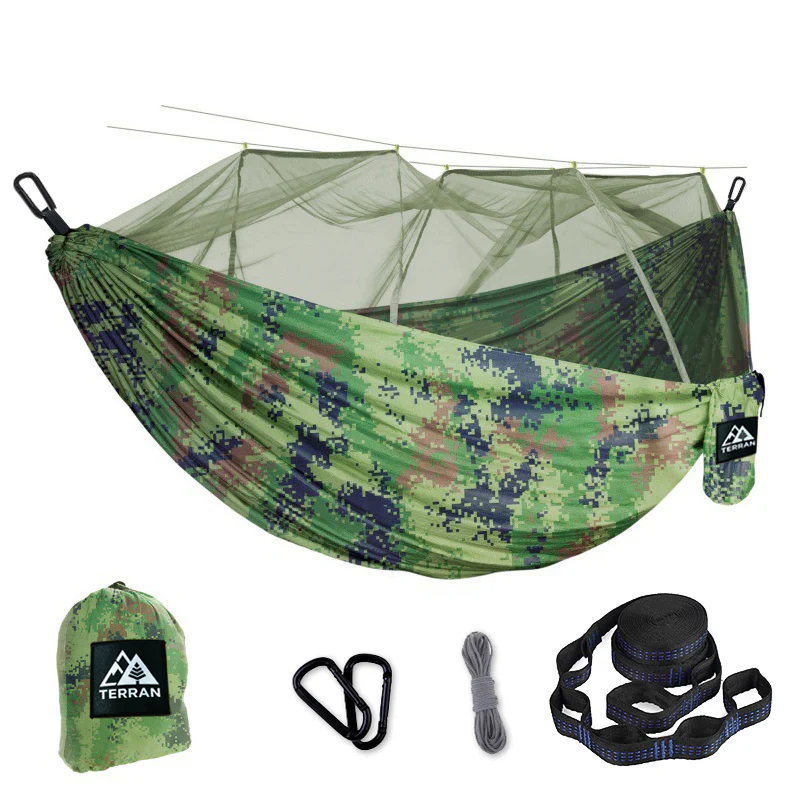 Terran Camping Hammock with Mosquito Net - Image 9