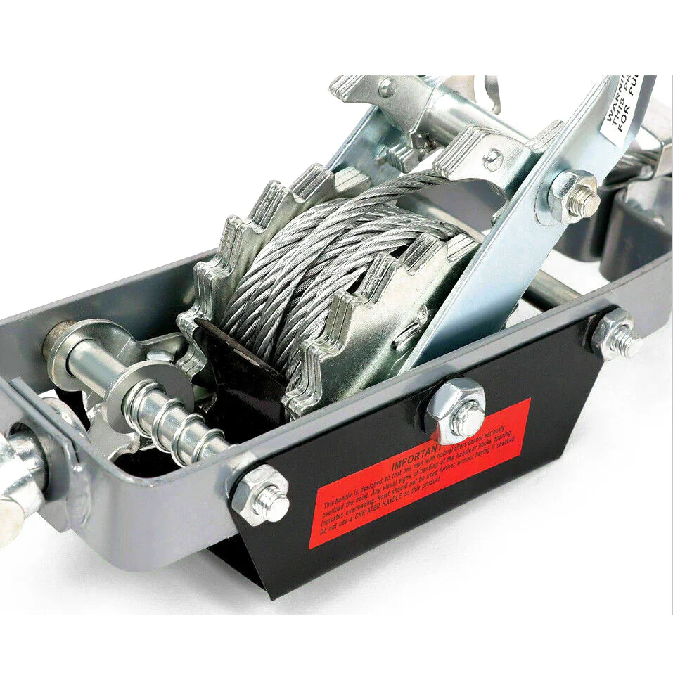 Hand Winch 4T (Heavy Duty with 3 Hooks) - Image 6