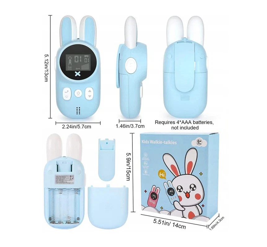 Bunny Kids Walkie Talkies x2 - Image 8