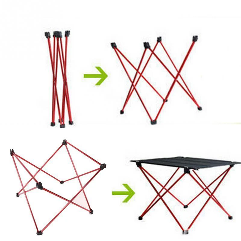 Portable Aluminum Folding Table - Image 11