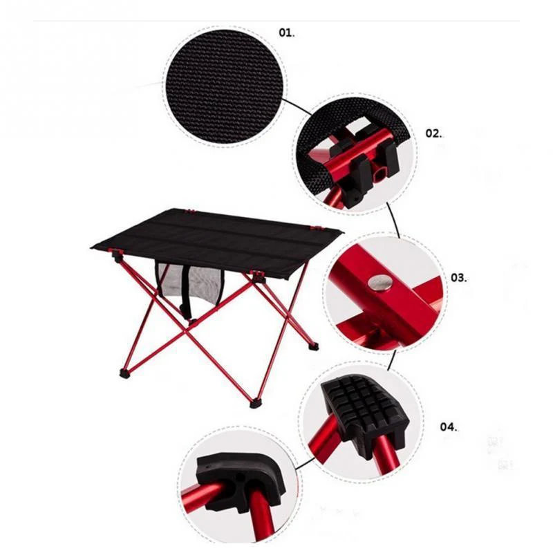 Portable Aluminum Folding Table - Image 4