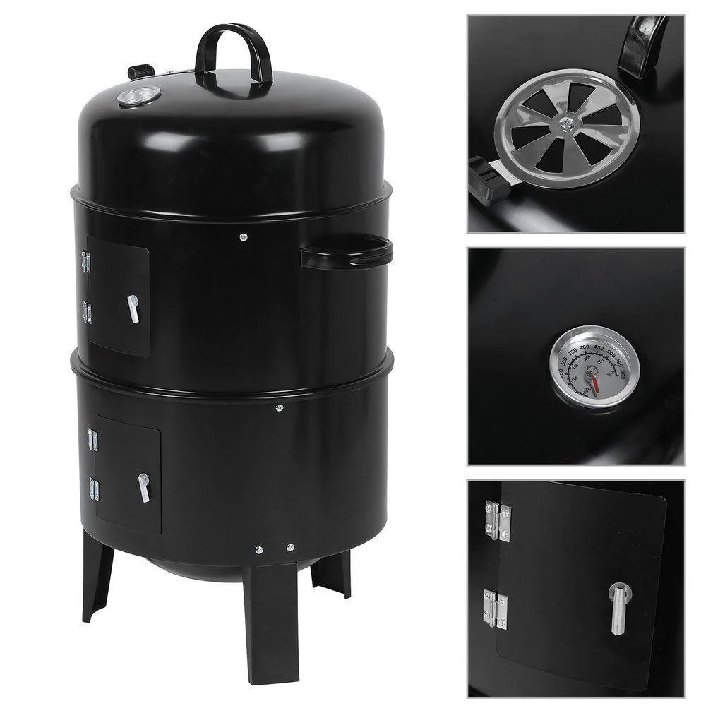 Portable Charcoal Smoker and BBQ - Image 6