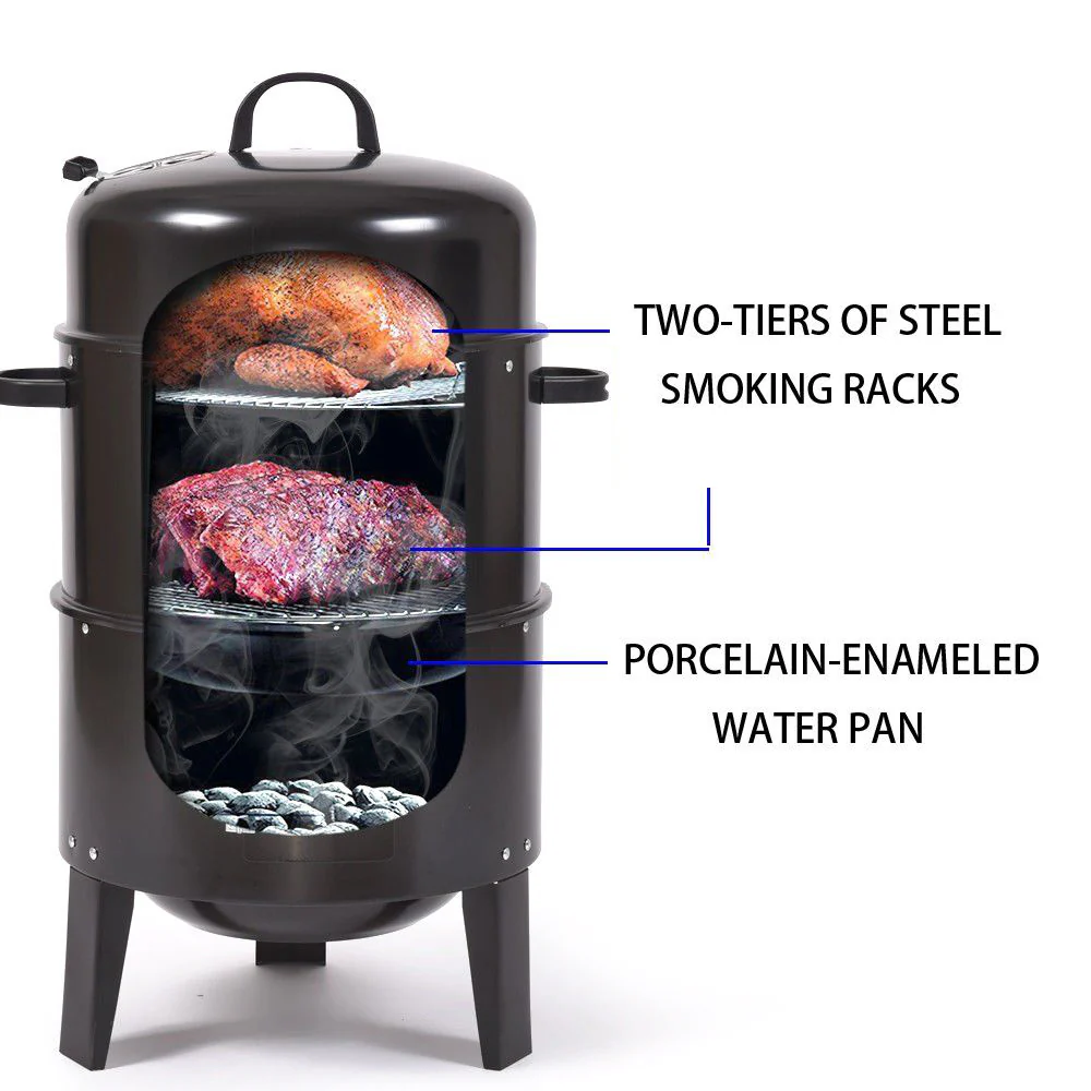 Portable Charcoal Smoker and BBQ - Image 7