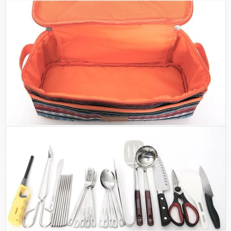 Portable Cutlery Organizer Bag - Image 5