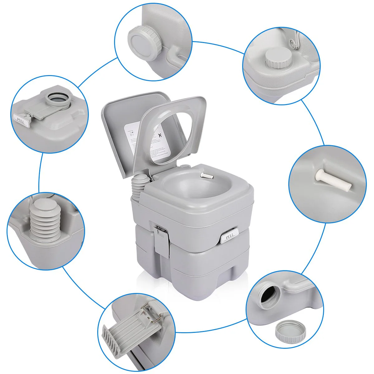 Portable Toilet 20L - Image 4