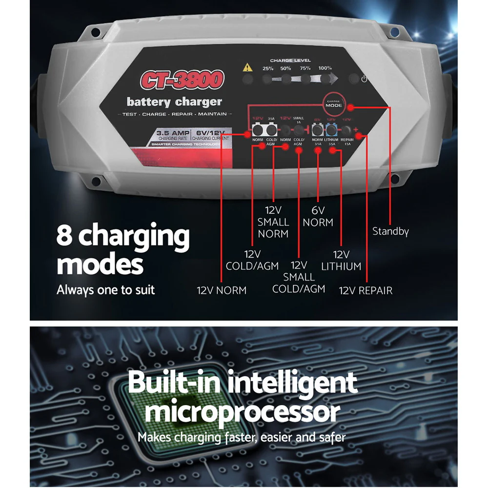 Smart Battery Charger 3.5A - Image 4
