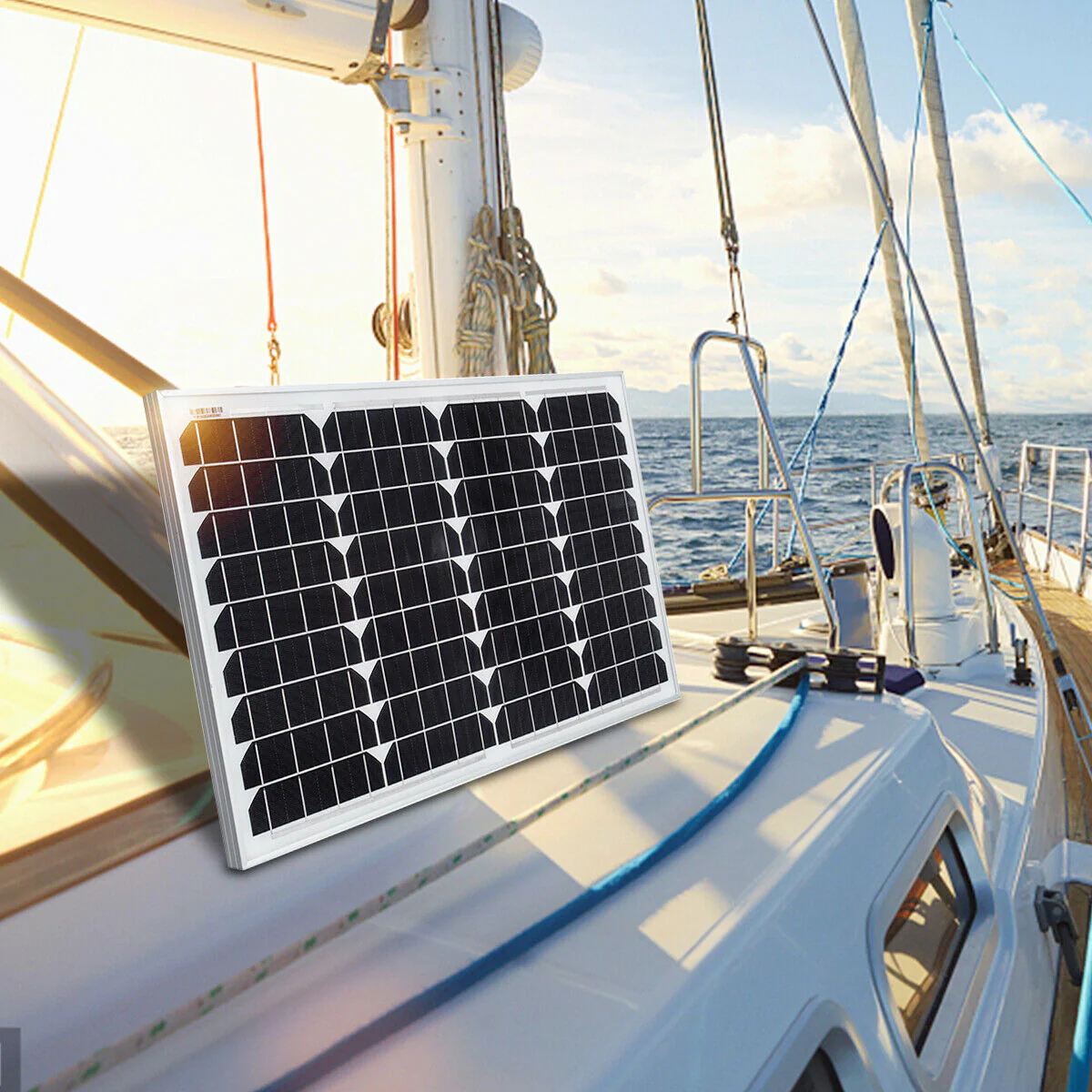 Solar Panels Kit 40W with Regulator - Image 12