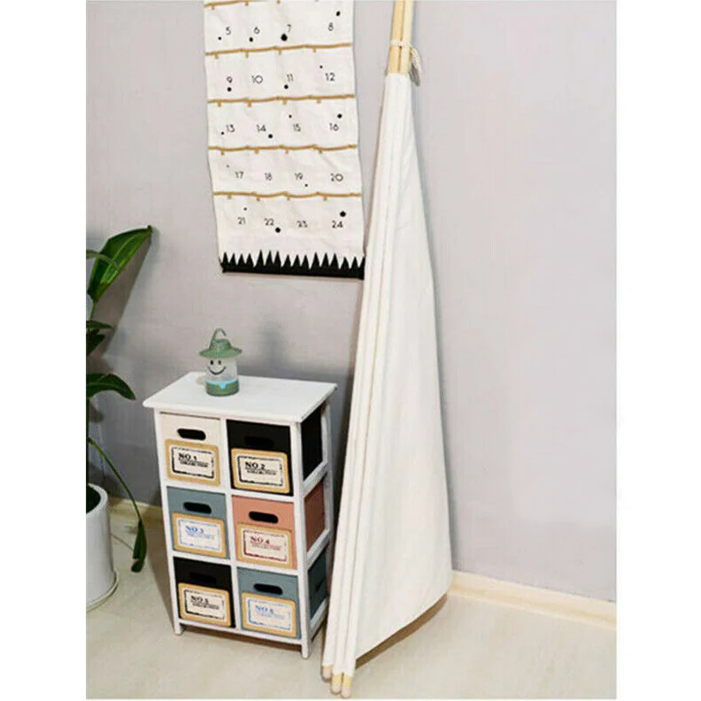 Kids Teepee Tent - Canvas Boho - Image 3