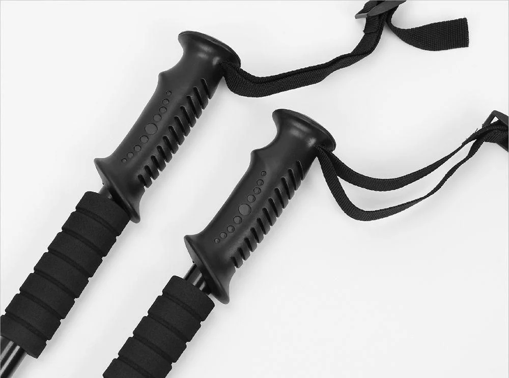 2x Telescopic Hiking Poles - Aluminium - Image 8