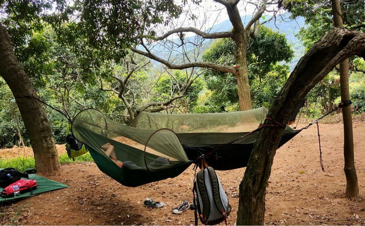 Tunnel Hammock with Mosquito Net - Image 13