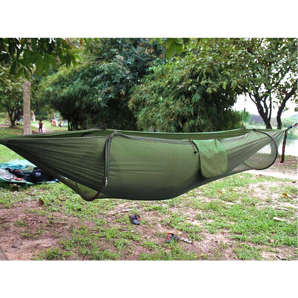 Tunnel Hammock with Mosquito Net - Image 14