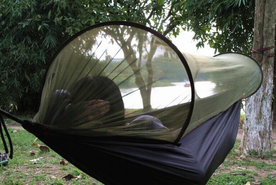 Tunnel Hammock with Mosquito Net - Image 16