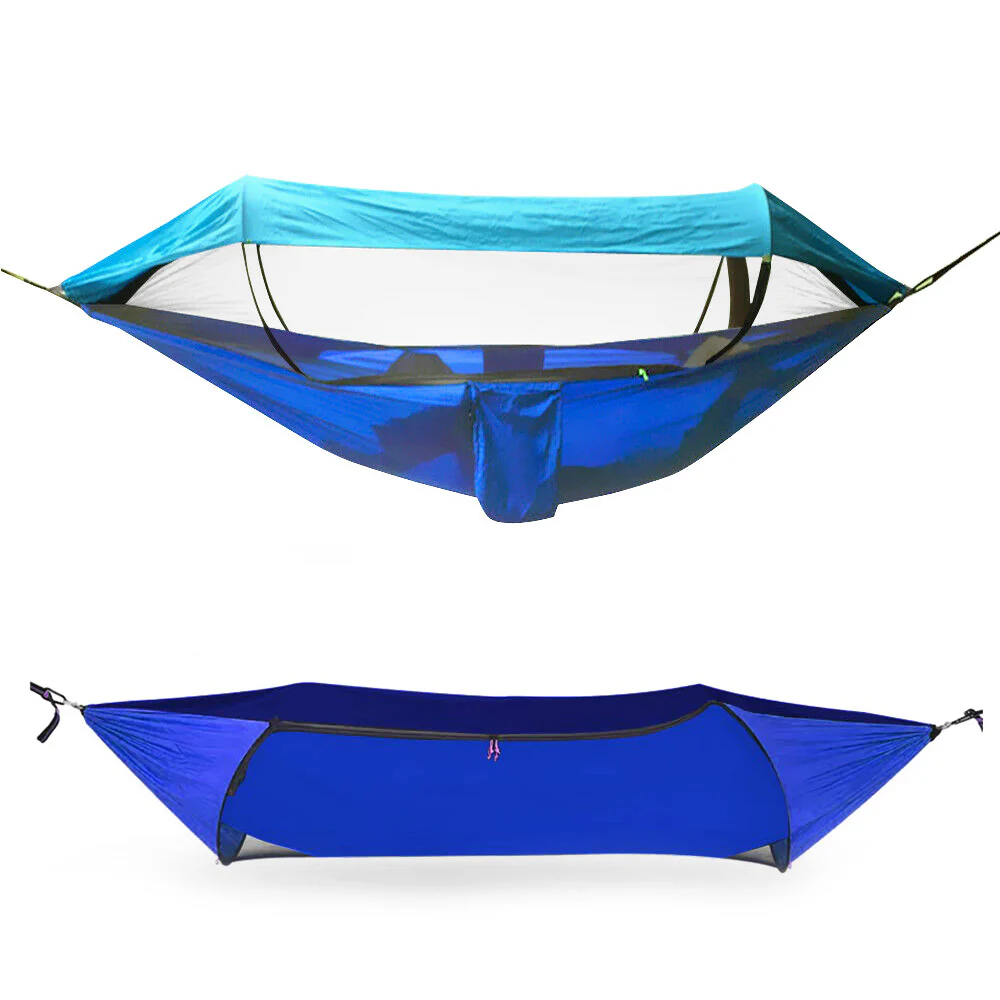 Tunnel Hammock with Mosquito Net - Image 3