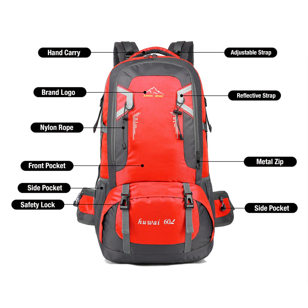 Waterproof Hiking Backpack - Image 4
