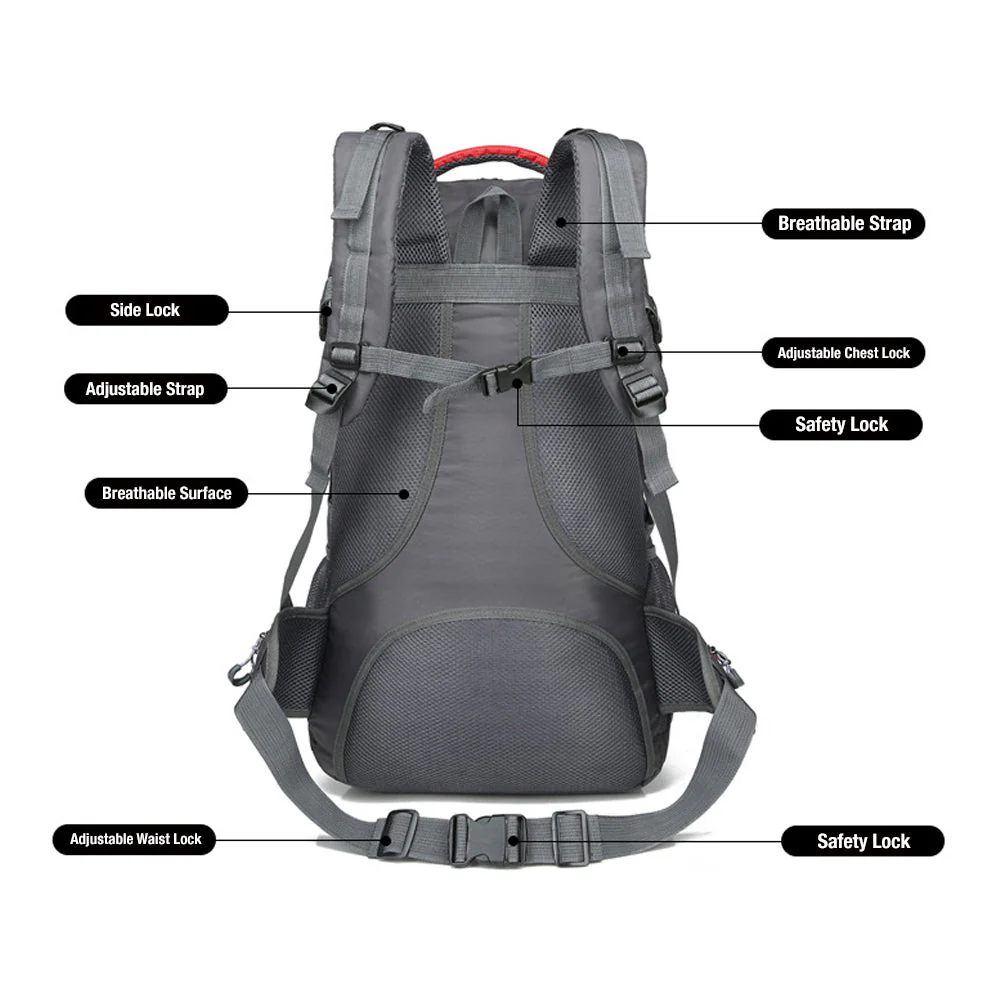 Waterproof Hiking Backpack - Image 6