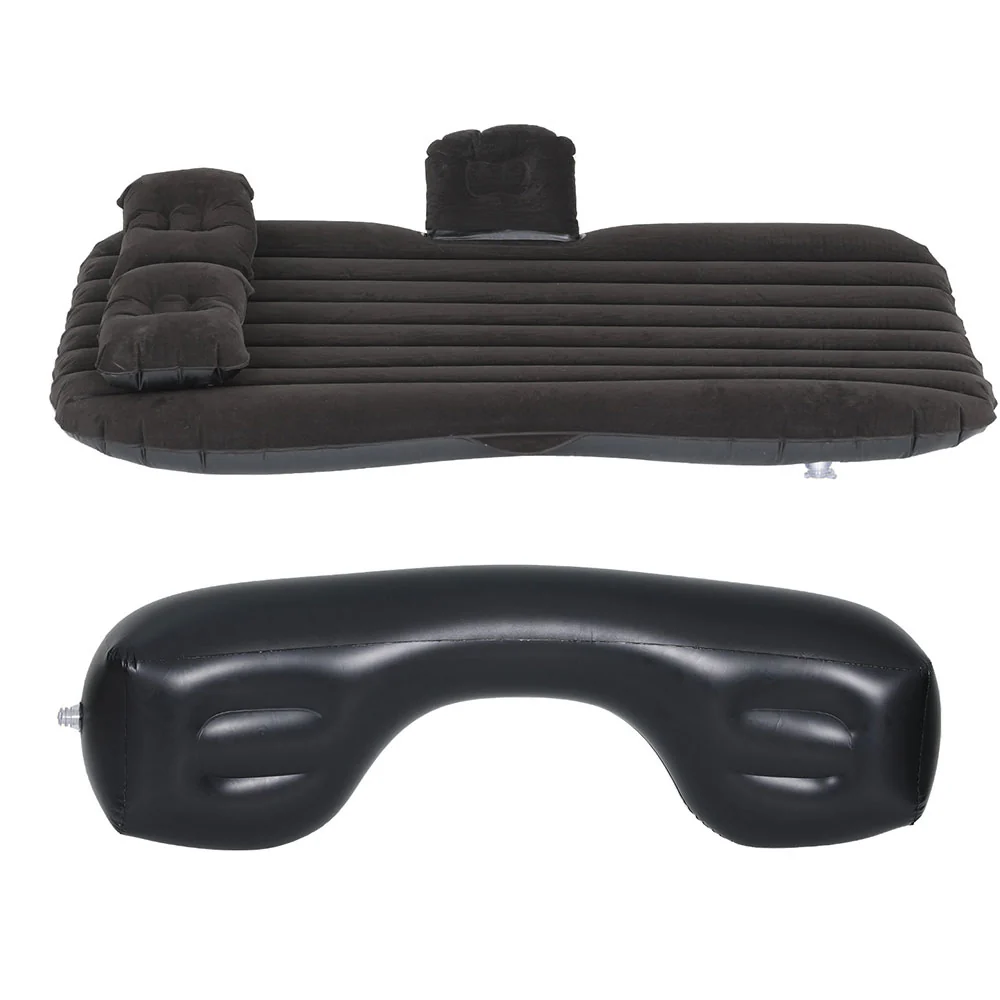 Car Mattress 134x78 Inflatable SUV Back Seat Camping Bed Black - Image 3
